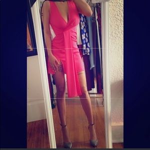 Fiery Pink Bodycon